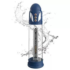 Pump Worx - automatická vákuová pumpa na penis - modrá