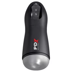   PDX Suck-O-Matic - masturbátor automatický akumulátorový - čierny