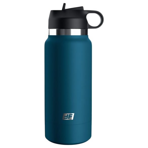 Fuck Flask Private Pleaser - umelá vagína v fľaši - modrá/hnedá