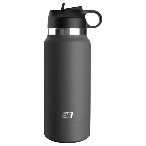 Fuck Flask Secret Delight - umelá vagína v termofľaši (čierno-hnedá)