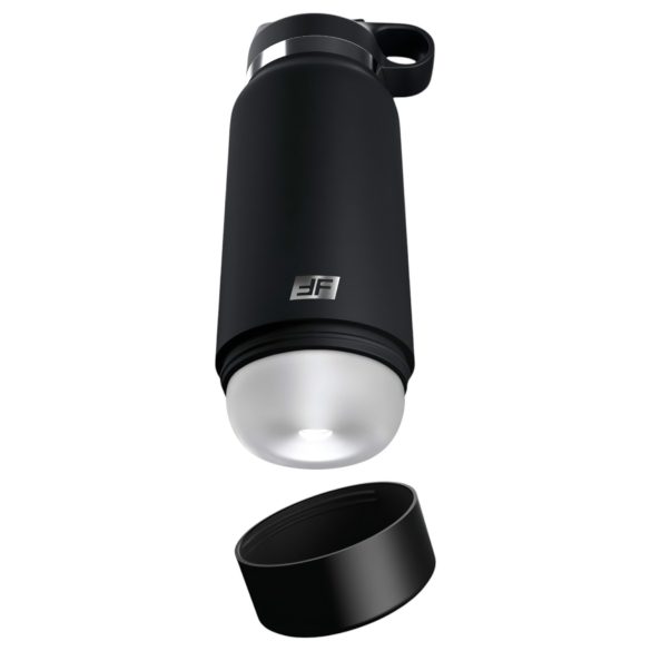 Fap Flask Thrill Seeker - masturbátor v fľaši (čierny)