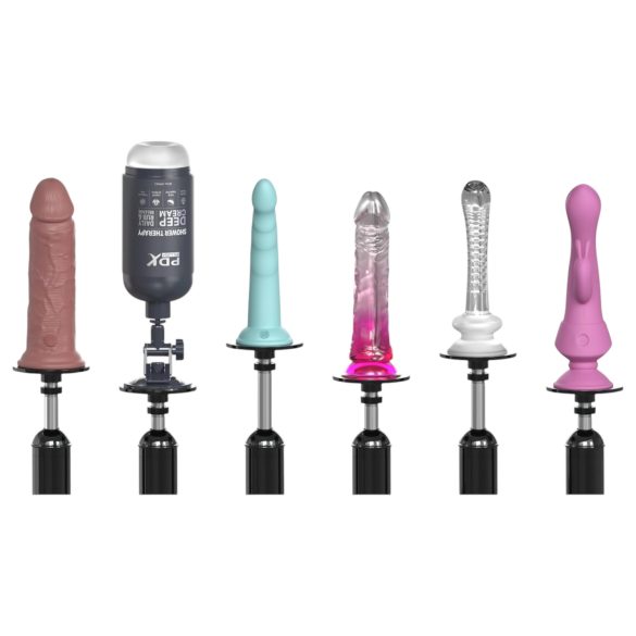 Fetish Body Dock Pro - sex stroj - čierny