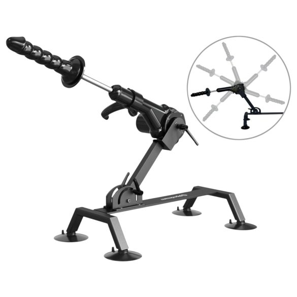 Fetish Body Dock Pro - sex stroj - čierny