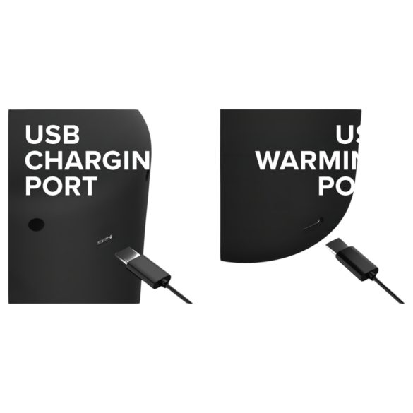 PDX Elite - masturbátor s ohrevom - čierny