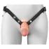 X-TENSION Elite - dutý nasadzovací dildo (telovej farby)
