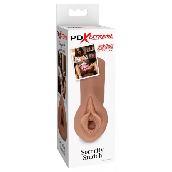 Pipedream Sorority Snatch - masturbátor umelá vagína - telová farba