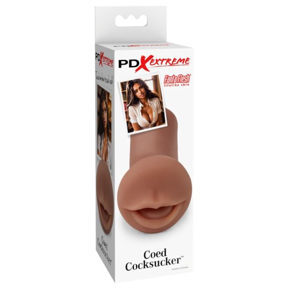 Pipedream Coed Cocksucker - ústny masturbátor - realistický - naturálny
