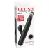 Fetish - 3-motorový tlačný vibrátor (čierny)