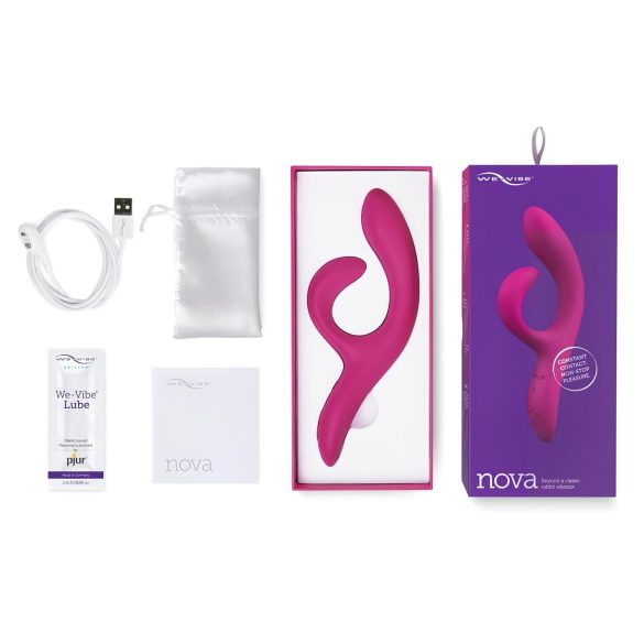We-Vibe Nova 2 - vibrátor s dráždiacim ramenom na klitoris - fialový