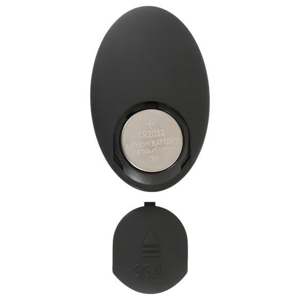 ANOS - análny vibrátor s rotujúcimi korálkami - čierny