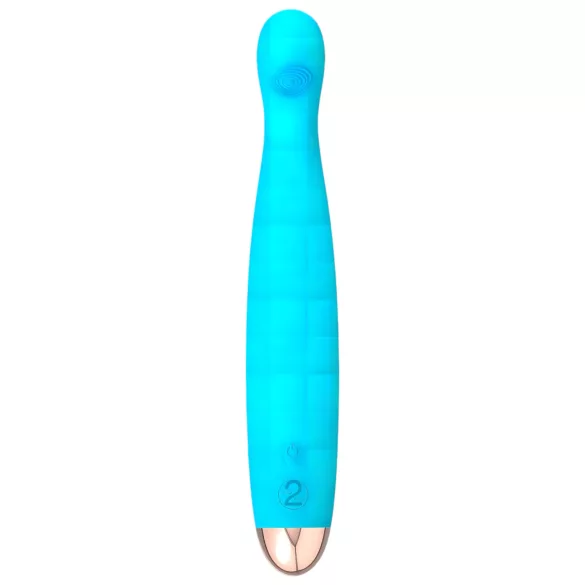 Cuties Mini - vibrátor na G bod - akumulátorový, vodotesný - tyrkysový