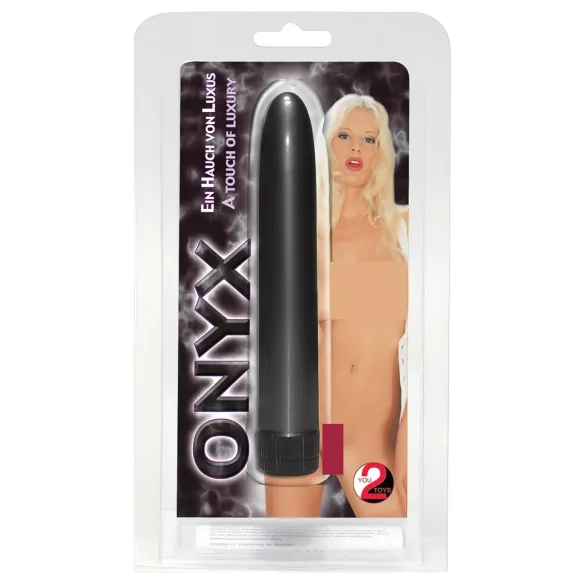 You2Toys - vibrátor Onyx - čierny