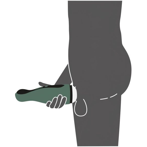 Rebel - masturbátor pre mužov - vibračný a sací - dobíjací