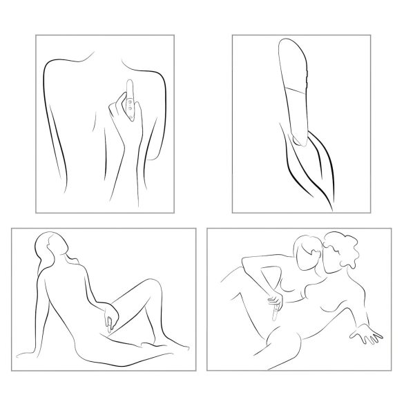 We-Vibe Tango X - vibrátor na klitoris - vodotesný - modrý