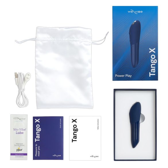 We-Vibe Tango X - vibrátor na klitoris - vodotesný - modrý