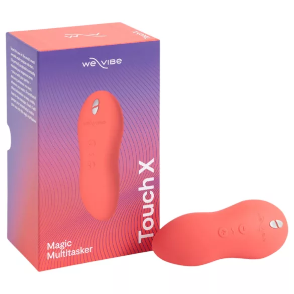 We-Vibe Touch X - akumulátorový, vodotesný vibrátor na klitoris (korálový)