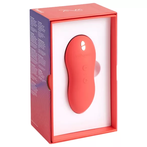 We-Vibe Touch X - akumulátorový, vodotesný vibrátor na klitoris (korálový)