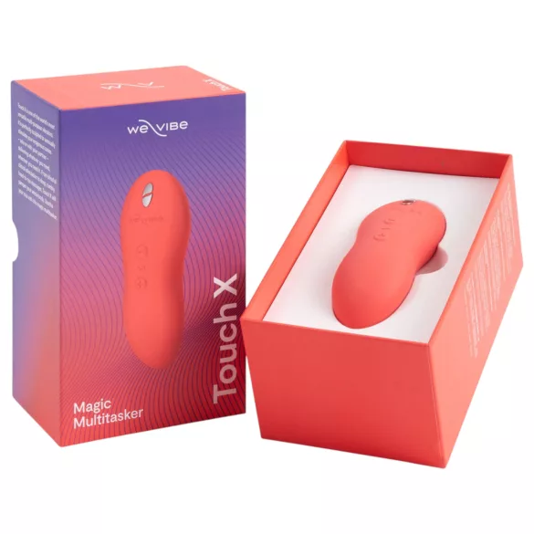 We-Vibe Touch X - akumulátorový, vodotesný vibrátor na klitoris (korálový)