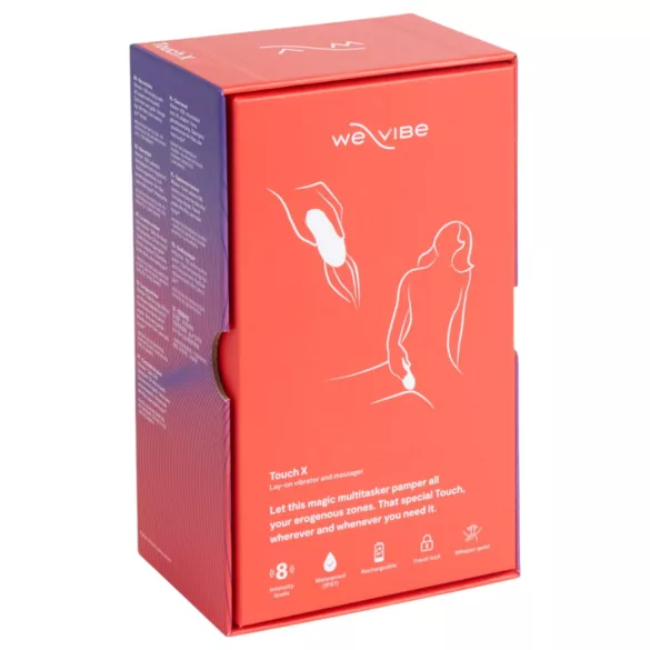 We-Vibe Touch X - akumulátorový, vodotesný vibrátor na klitoris (korálový)