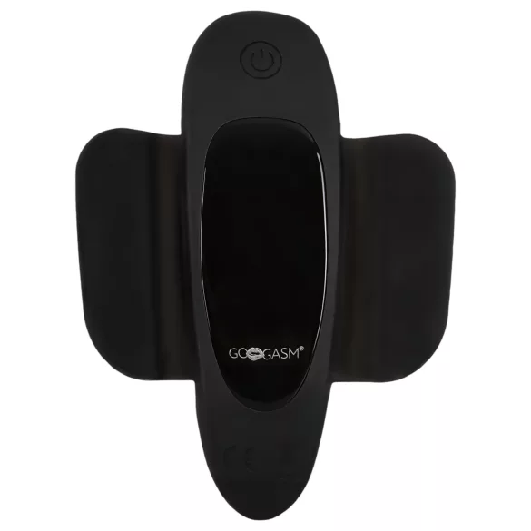 GoGasm Panty - vibrátor na klitoris - nabíjateľný, diaľkové ovládanie - čierny
