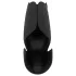 Rebel - vibrátor na žaluď s 3 motormi - čierny
