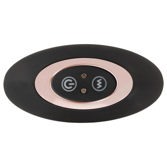 ANOS - anál vibrátor s diaľkovým ovládaním - čierny