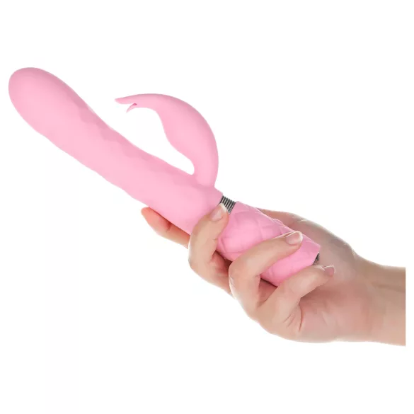 Pillow Talk Lively - dobíjací vibrátor s dráždičom klitorisu (ružový)