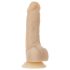 Naked Addiction Rotating 7 - rotačný vibrátor (18cm) - prírodný