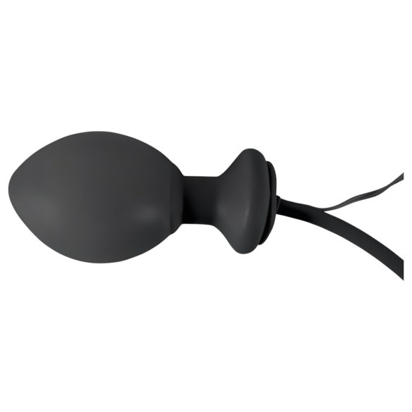 You2Toys - análny vibrátor s pumpou - čierny