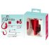 SMILE Slim Panty - dobíjací, bezdrôtový vibračný stimulátor (červený)