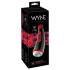 WYNE 03 - masturbátor s vibráciou a saním - akumulátor - čierny