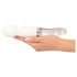Liaison Wand - silikónové LED vibrátor (priesvitné)