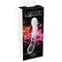 You2toys Liaison - silikón-sklenený LED vibrátor (priehľadný-biely)