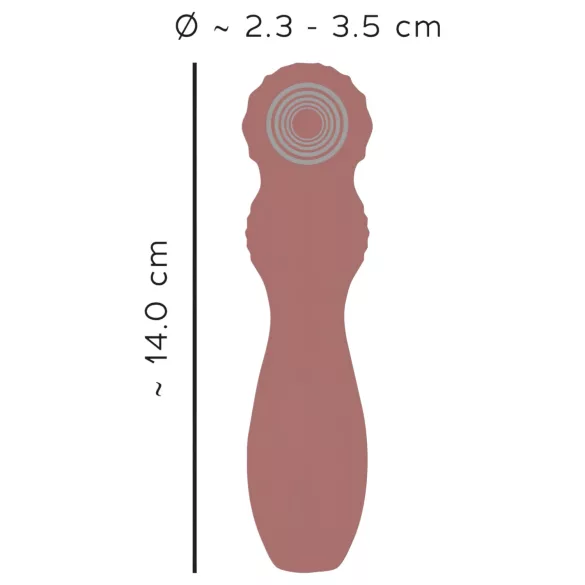 You2Toys Hazel 03 - akumulátorový, flexibilný vibrátor (fialový)