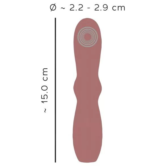 You2Toys - vibrátor na baterku - flexibilný - fialový