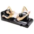 NMC - Louisiana Lounger - sexuálny stroj so zabudovaným vibrátorom (čierny)
