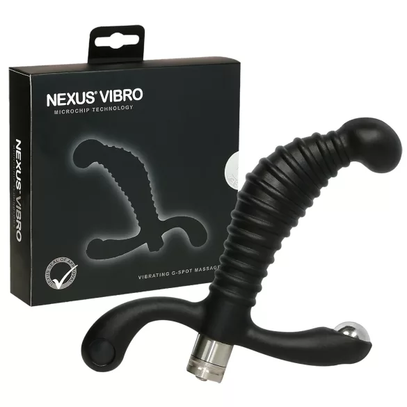 Nexus Vibro - vibrátor na prostatu - čierny