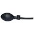 You2Toys True Black - nafukovací análny vibrátor (čierny)