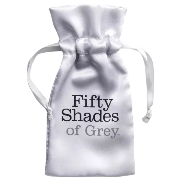 Fifty Shades of Grey - vibračný erekčný krúžok - čierny