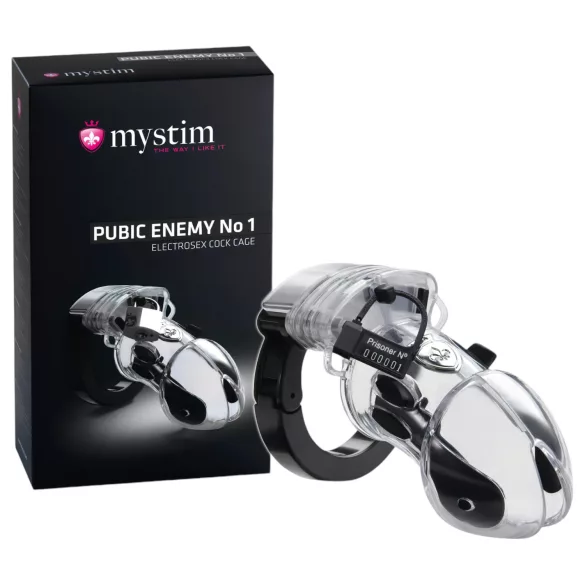 mystim - elektro klietka na penis - Pubic Enemy No 1