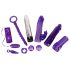 You2Toys - Purple Appetizer - fialový vibračný set (9 dielov)