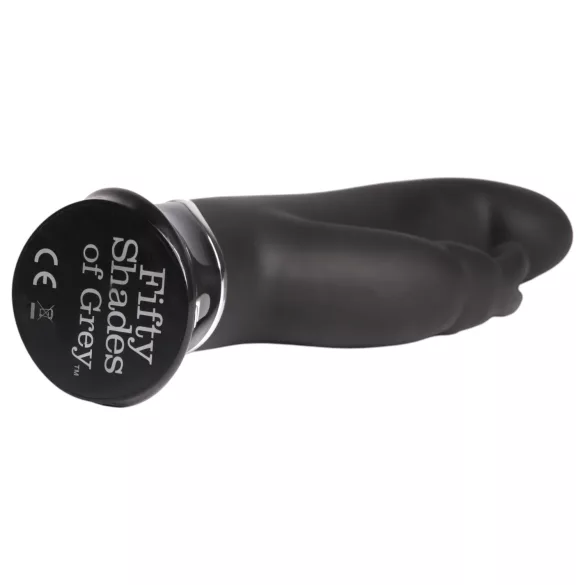Fifty Shades of Grey - vibrátor s klitorálnym výstupkom - USB nabíjanie