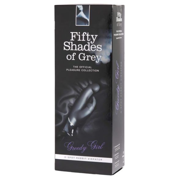 Fifty Shades of Grey - vibrátor s klitorálnym výstupkom - USB nabíjanie
