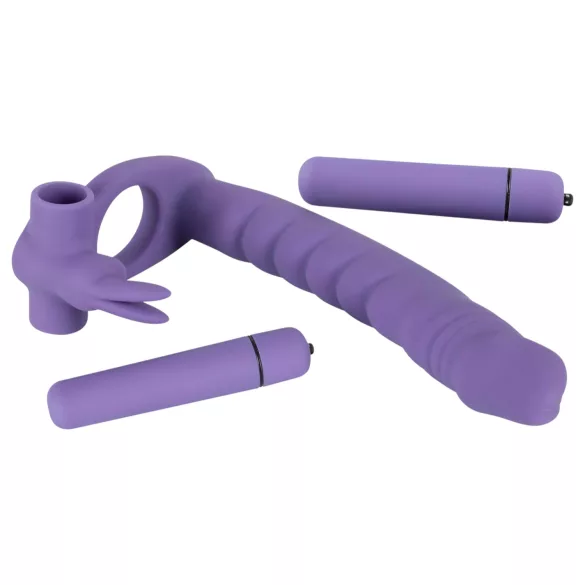 You2Toys - análny vibrátor 3v1 - fialový