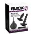 Súprava análnych vibrátorov Black Velvet (4 diely)