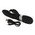 SMILE Blacky - USB 2-motorový vibrátor (čierny)