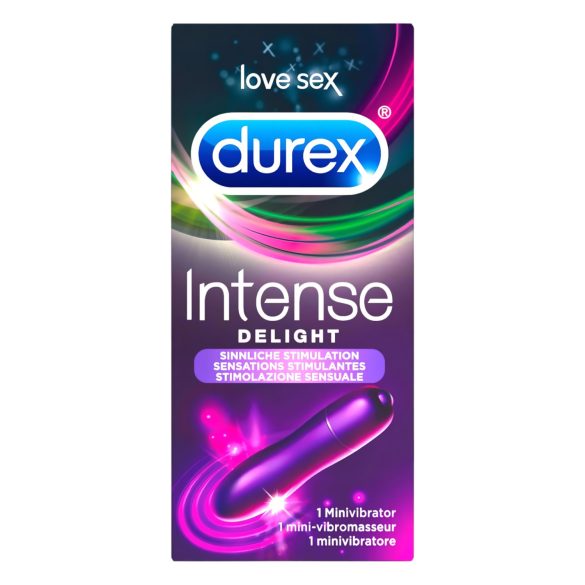 Durex - mini vibrátor - intenzívne potešenie - fialový