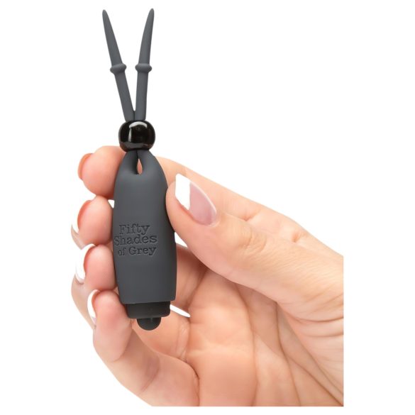 Fifty Shades of Grey - vibračné stimulátory bradaviek - sada 2 kusy