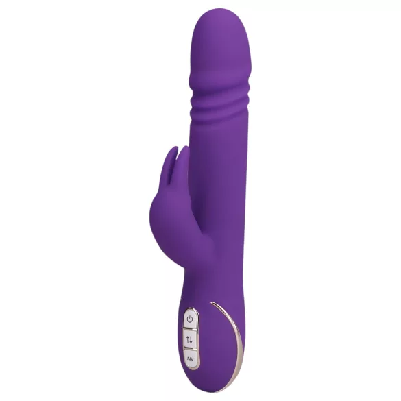 Vibe Couture Rabbit Skater - zajkov vibrátor s „kladivkovým“ stimulátorom (fialový)