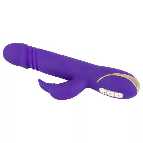 Vibe Couture Rabbit Skater - zajkov vibrátor s „kladivkovým“ stimulátorom (fialový)